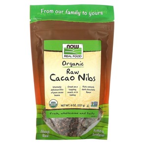 Real Food Raw Cacao Nibs 227g, 1개