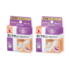 NICHIBAN 니찌반 스키나게이트 저자극 반창고 테이프 SG127 SG257 화이트, 1개, 1개입