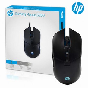 HP G260 Gaming Mouse 게이밍 마우스 블랙 공식판매점, 상세페이지 참조, 상세페이지 참조