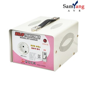 한일테크 링코아 고효율 변압기 2KVA 승압 110V-220V 해외에서 국내 제품 사용 HT-2000UR