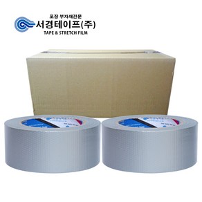 은면테이프 (48mm x 25m -30개입) 1box, 은면, 30개