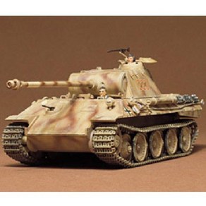 TAMIYA 타미야 35065 1/35 독일 팬서 중전차 [1/35 밀리터리 미니어처 시리즈], 단일, 1개