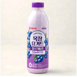 골든싸이]서울우유_신선함이 살아있는 목장요거트 블루베리 750ml 2개