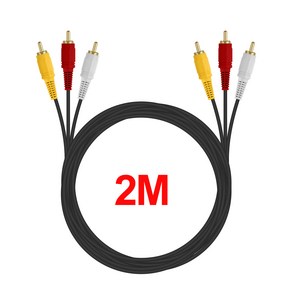 NEXT-1569-3RC 3RCA to 3RCA케이블(MM) 2M, 단품