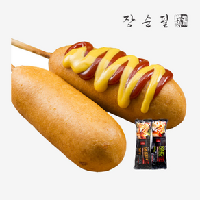 [KT알파쇼핑]장순필 킹핫도그 앤 퀸핫도그, 10개, 140g