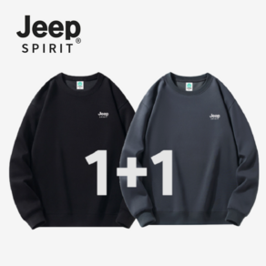 JEEP SPIRIT 지프 남자 여성 맨투맨 오버핏 긴팔티 티셔츠 긴팔 트레이닝복