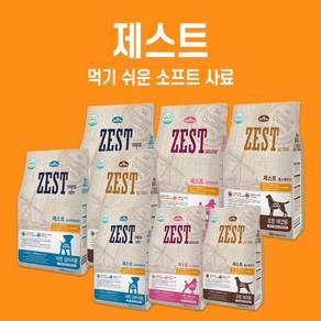 데이스포 제스트 애견사료 올스테이지 피부모질 퍼피 1.2kg 2.6kg 5kg, 피부모질(전견용), 1개