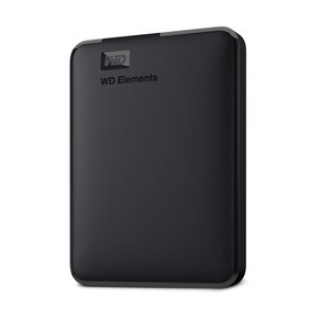 WD 5TB Elements 휴대용 HDD 외장 하드 드라이브 PC 및 Mac용 USB 3.0 플러그 앤 플레이, 1TB