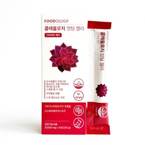 푸드올로지 콜레올로지 컷팅 젤리 25000mg x 10포 10일분, 250g, 1개