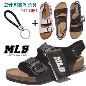 MLB [1+1EVENT] 230~295mm 남녀공용샌들 슬리퍼 샌달 커플 여름 SANDALS