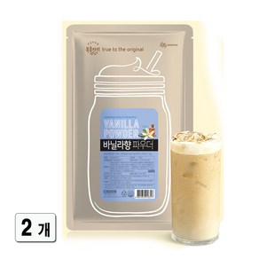 대상 복음자리 바닐라 파우더 1kg 2개세트, 2개입, 1세트