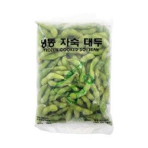 냉동 자숙 대두콩 450g 자숙대두 청대콩 풋콩 냉동콩, 10개