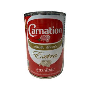 태국 카네이션 엑스트라 무가당 연유 / Canation Exta Condensed Milk, 1개, 385g