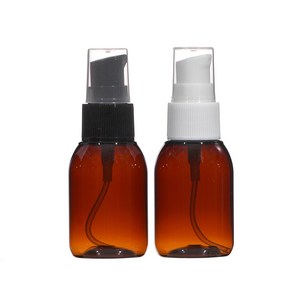 [허브스프레이] 에센스 펌프용기 10ml~40ml, 1개, 30ml(F) 갈색용기 검정캡