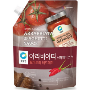 청정원 아라비아따 스파게티소스, 1.2kg, 1개