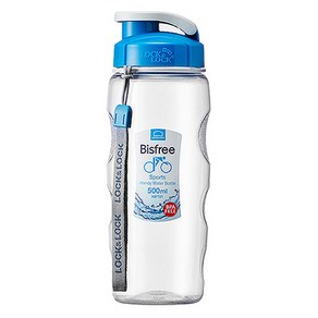 락앤락 비스프리 스포츠 핸디물병 리뉴얼 ABF721B, 블루그린, 500ml, 1개