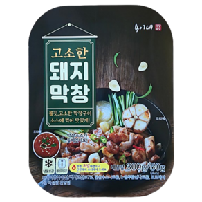 [3인분]초벌 돼지 막창300g+소스50g, 350g, 1개