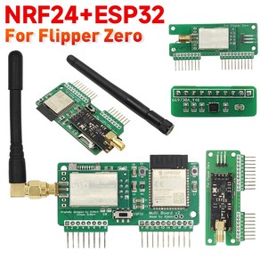 휴대용 보드 액세서리 제로 멀티보드 3.0 NRF24 게임 + 와이파이 보호 개발 커버 플리퍼 ESP32 수정 케이스, 5)Sceen Film Cove, 1개