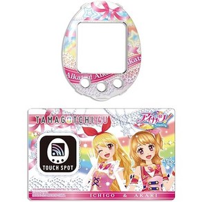 BANDAI TAMAGOTCHI 4U TOUCH Cad & Cove set feat.アイカツ ve. (타마고치) 터치4U 카드&커버 세트 feat.아이카츠 ve.), 1개