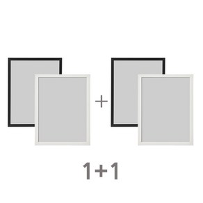 이케아 FISKBO 피스크보 액자 30x40cm 1+1, 화이트