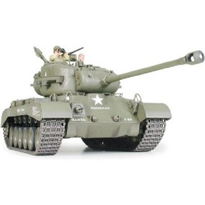 TAMIYA 타미야 35254 미국 전차 M26 퍼싱 [1/35 밀리터리 미니어처 시리즈], 단일, 1개