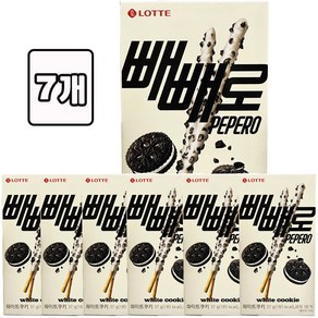 롯데제과 화이트 쿠키 빼빼로 37g