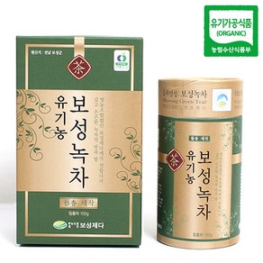 [푸르젠] 보성제다 유기농 보성 녹차, 예향 100g, 1개, 100g, 1개입