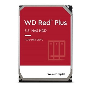 [Westen Digital] RED PLUS HDD 4TB WD40EFPX 패키지(3.5HDD/ SATA3/ 5400pm/ 256MB/ CMR) [단일], Westen Digital