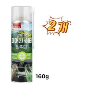 불스원 냄새싹 에어컨히터 탈취제 프레쉬포레스트향, 2개