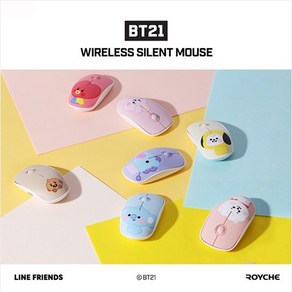 로이체 베이비 BT21 무선 마우스, 알제이, RMS-BT21-BABY