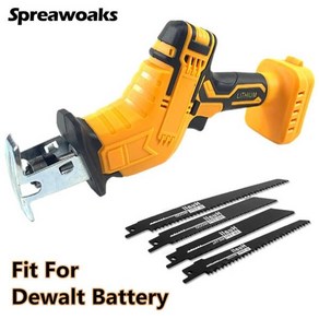 컷소 무선전동왕복톱 컷쏘 Dewalt 배터리용 전기 절단 세이버 목재 금속 파이프 공구 18V 20V, 1.Battey Not Included, 1개