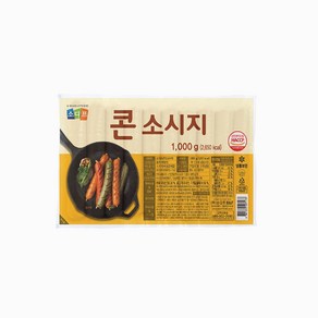 소디프비앤에프 소디프 콘소시지 1kg 냉동 대용량 업소용, 1개