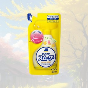 카오 키핑 스무서 다림질 주름 제거 스프레이 리필 350mL, 1개, 노랑