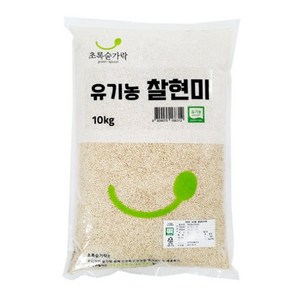 초록숟가락 유기농 찹쌀현미, 10kg, 1개