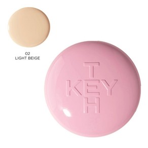 KEYTH 컬러드키스 핑크 마그넷 쿠션, 02 LIGHT BEIGE (19-21호)