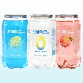 브이톡 에이드 350ml 3종 - 제로레몬12 블루레몬6 복숭아6, 24개