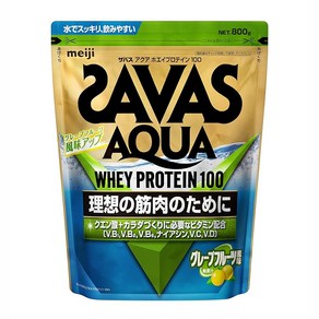 서플리먼트 SAVAS(더 버스) 메이지 자바스 (SAVAS) 아쿠아 유청 단백질 100 자몽 맛 800G B00IEA4OSW, 800G X 1, 1세트