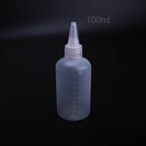 말랑한 부드러운 뾰족용기 소프트 뾰족캡, 눈금_뾰족캡 100ml, 1개