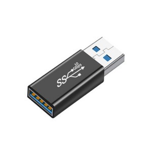 암숫 USB 포트 단자 보호 3.0 고속 데이터 전송 젠더 AM to AF, 1개