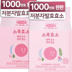 [쿠팡특가] 진짜 효소는 다르다. 저분자 발효 효소 소복 곡물 소화 임산부, 2개, 105g