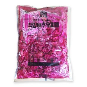 [일가집]적양배추 무피클 1kg 국내산재료, 1개