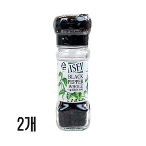 ISFI 블랙페퍼홀(글라인더), 30g, 2개