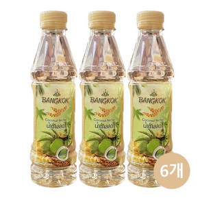 태국 방콕 코코넛 넥타르 350ml x 6개 코코넛워터 태국음료 코코넛음료 Thi BANGKOK Coconut Necta