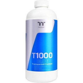 써멀테이크 T1000 1000ml 뉴 포뮬러 블루 투명 수냉용액 부식방지 결빙방지 최소강수량 CLW245OS00BUA