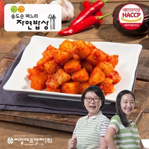 깐깐송도순김치 깐깐 송도순 깍두기 3kg, 1개