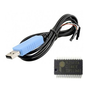 USB to RS232 TTL모듈 PL2303TA 컨버터 시리얼 UART, L0003. PL2303TA 케이블형, 1개