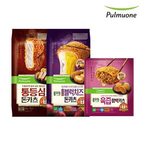 풀무원 카츠 3개(고구마치즈+육즙함박1개+통등심1개)_P, 없음, 1개, 450g