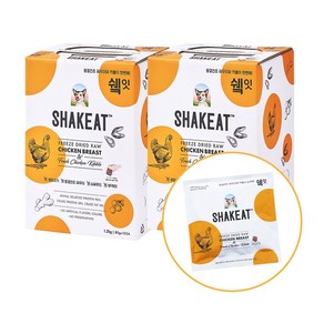 코스트코 SHAKEAT 독 건식사료 파우치 닭가슴살 80g x 15 x 2팩, 30개