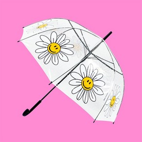 [위글위글]투명우산 장우산 자동 비닐 - Smile We Love