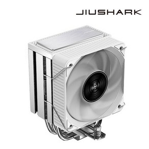 지우샥 JIUSHARK JF100RS Cystal (WHITE) CPU쿨러 (정품) 당일발송, 1개